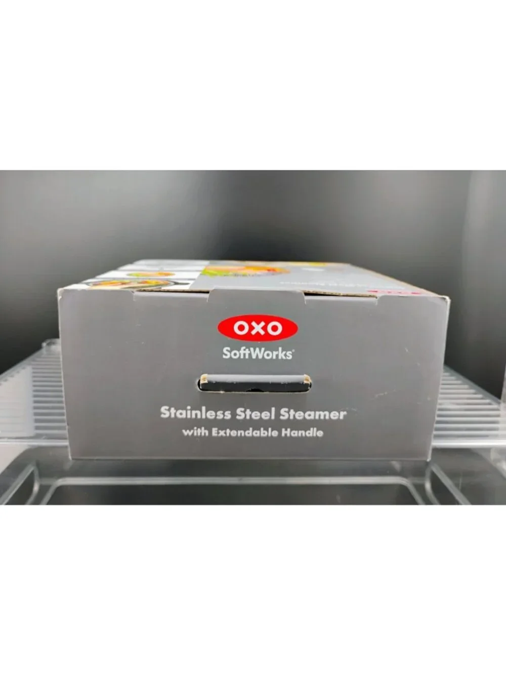Oxo SoftWorks Stainless Steel Steamer With Extendable Handle